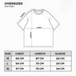Oversized Round Neck White T shirt - Image 8