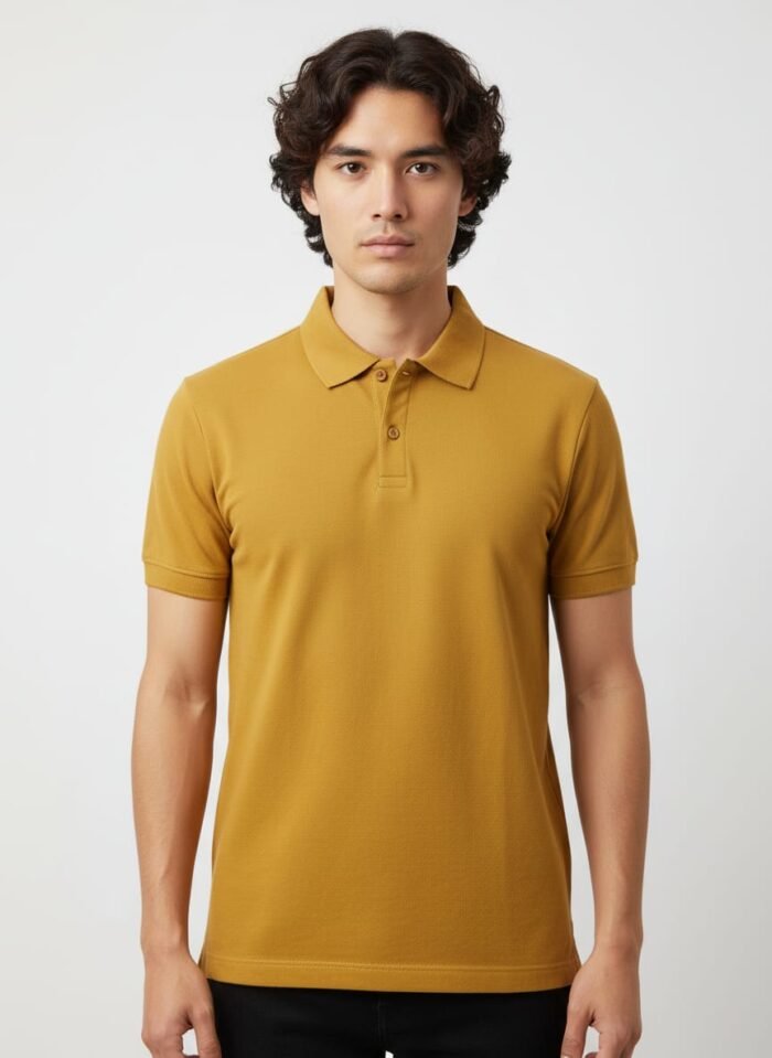 Men polo collar slim fit - Image 6