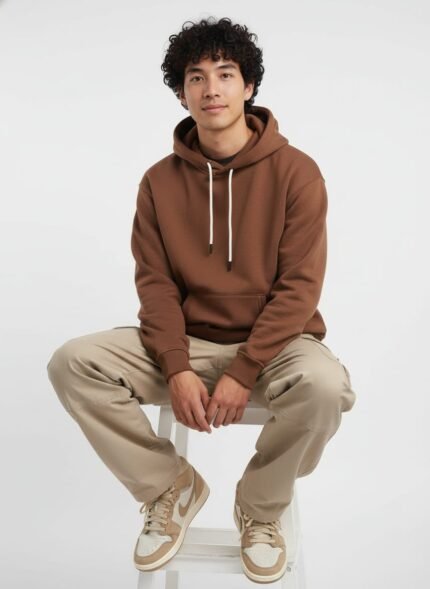 Cotton Double layer Fleece hoddie