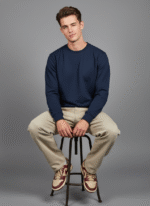 Clothbyte Style Premium Navy Sweatshirt - Image 6