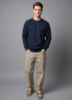 Clothbyte Style Premium Navy Sweatshirt - Image 5