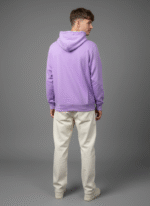 Cotton Fleece Lavender Hoodie | Soft, Breathable & Warm Winter Outfit - Image 4