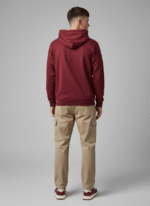 Cotton Fleece Wine Hoodie | Soft, Breathable & Warm Winter Outfit - Image 4