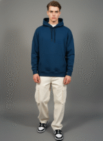 Cotton Fleece Airforce Hoodie | Soft, Breathable & Warm Winter Outfit - Image 2