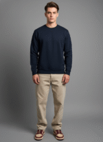 Clothbyte Style Premium Navy Sweatshirt - Image 2