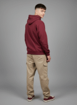 Cotton Fleece Wine Hoodie | Soft, Breathable & Warm Winter Outfit - Image 3