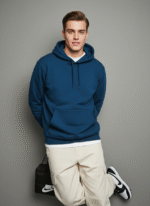 Cotton Fleece Airforce Hoodie | Soft, Breathable & Warm Winter Outfit