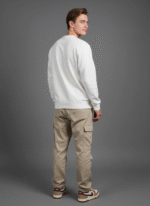 Clothbyte Style Premium Off White Sweatshirt - Image 3