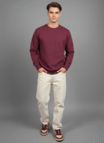 Clothbyte Style Premium Maroon Sweatshirt - Image 5