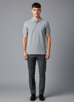 Clothbyte Signature Grey Polo for Men - Image 4