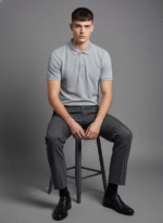 Clothbyte Signature Grey Polo for Men - Image 5