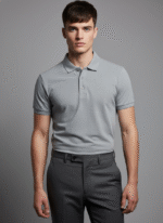 Clothbyte Signature Grey Polo for Men - Image 2