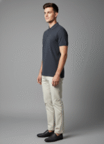 Clothbyte Signature Charcoal Polo for Men - Image 4