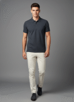 Clothbyte Signature Charcoal Polo for Men - Image 5