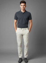 Clothbyte Signature Charcoal Polo for Men - Image 7