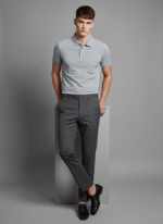Clothbyte Signature Grey Polo for Men