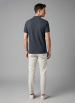 Clothbyte Signature Charcoal Polo for Men - Image 3