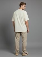 Oversized Off white - star fire - printed t shirt - Image 5