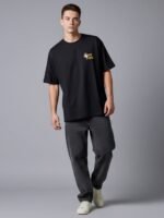 Men Oversized Anime Graphic Printed T-Shirt - Image 2