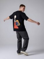 Men Oversized Anime Graphic Printed T-Shirt - Image 4